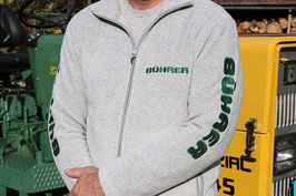 Bührer Fleece Jacke grau