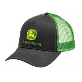 Cap John Deere Mesh schwarz grün