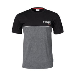 Fendt T-Shirt Profi schwarz-graues