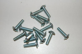 Flachkopfschrauben M5 DIN 7380-2 A2