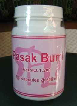 Tongkat Ali 1:200 600mg Kapseln