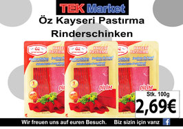 Öz Kayseri Pastırma Rinderschinken