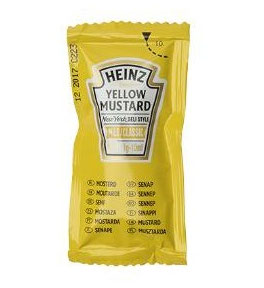 Dosette Moutarde Yellow Mustard - 10ml - Heinz