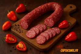 Saucisson au piment Habanero
