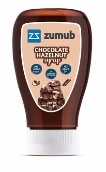 Sirop Zero Chocolat Noisettes - Zumub