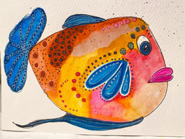 Fische I - bunter Fantasiefisch
