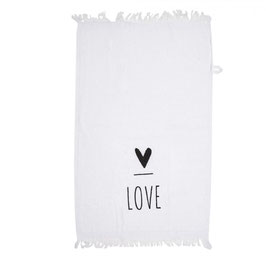 Gästehandtuch *LOVE LETTERS