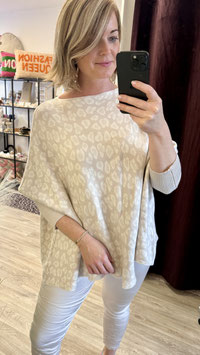 Oversize Pullover *CREME-LEO