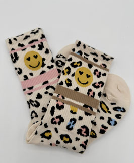 Hohe Socken *LEO-SMILEY