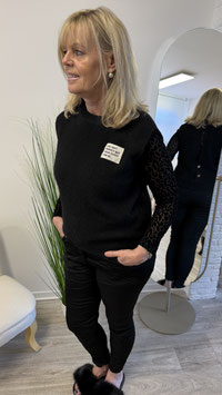 Pullunder mit Rückenausschnitt *PERFECT OUTFIT schwarz