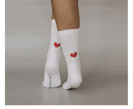 SOCKEN HERZ ROT