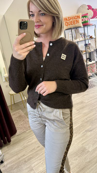 Cardigan *LOVE braun