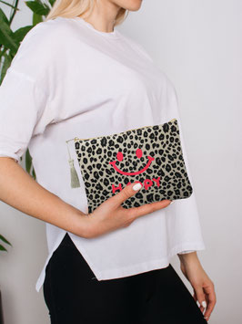 Kleine Leo- Kosmetiktasche *SMILEY PINK