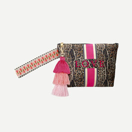 KOSMETIKTASCHE *LEO-PINK
