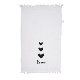 Gästehandtuch *LOVE HEARTS