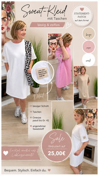 Sweat-Kleid *PERFECT OUTFIT