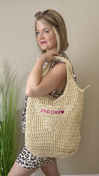 Beutel- Tasche *JADORE beige