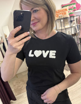 Schwarzes T-Shirt *LOVE