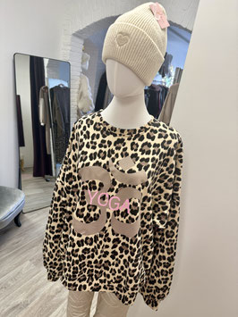 Sweater mit Rückenstatement *BALACE braun