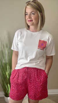 T- Shirt mit Rückendruck *SOLEIL