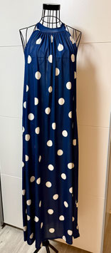 Maxikleid *BLUE - WHITE DOTS