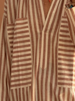 twonewyork Terracotta Two Pocket Caftan