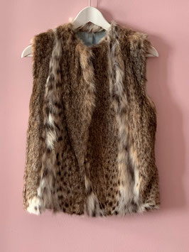 oops SOLD VINTAGE - Lynx Fur Vest