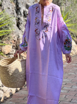 Elpelut Linen Dress Lilac - last unit