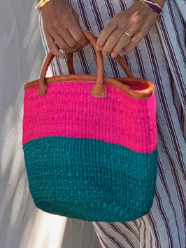 oops SOLD Kenyan Colour Block Shopper