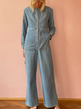 oops SOLD All In One - Denim Jumpsuit le bleu