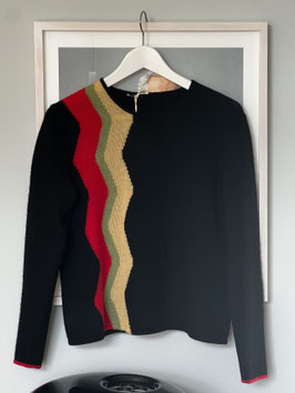 VINTAGE - 70s Black Cashmere Jumper