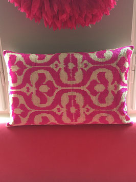 oops SOLD Private Label Remy Velvet Ikat Pillow