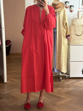 Gandoura KRISS Red Caftan Dress