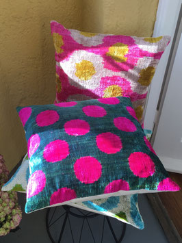 oops SOLD Private Label Small Lucy Velvet Ikat Pillow