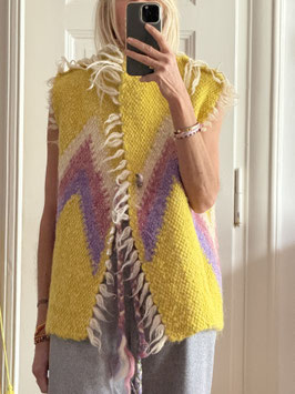 Wool Vest Yellow Forever Ever