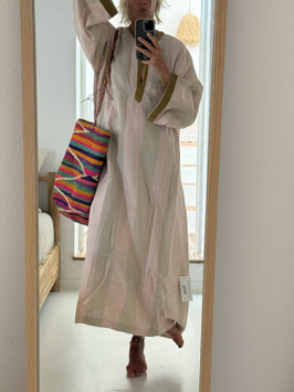 oops SOLD Martha Kaftan Linen Blush