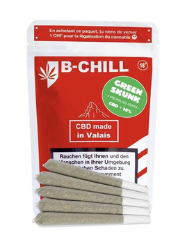 B-Chill Green Skunk Joints