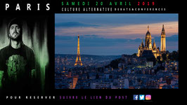 CULTURE ALTERNATIVE CONFÉRENCES ET DÉBATS RENCONTRE À PARIS LE 20 AVRIL 2019