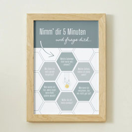 Impuls-Poster "Nimm dir 5 Minuten..."