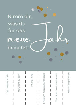 Karten-Set "Neujahrsgrüße"