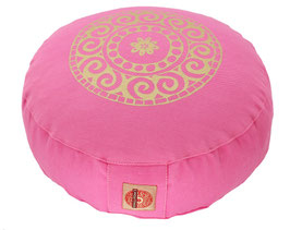 "Mandala" rosa Meditationskissen