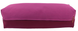 Yoga Bolster rotviolett & aubergine