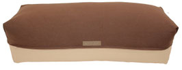 Yoga Bolster braun & beige