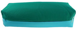 Yoga Bolster seegrün & türkis