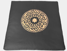 Meditationsmatte "Mandala" - Anthrazit