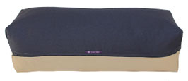 Yoga Bolster anthrazit & beige