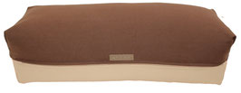 Yoga Bolster braun & beige