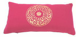 Meditationskissen mit Duft  - fuchsia