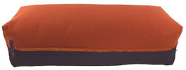 Yoga Bolster terracotta & anthrazit
