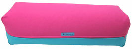 Yoga Bolster pink & türkis